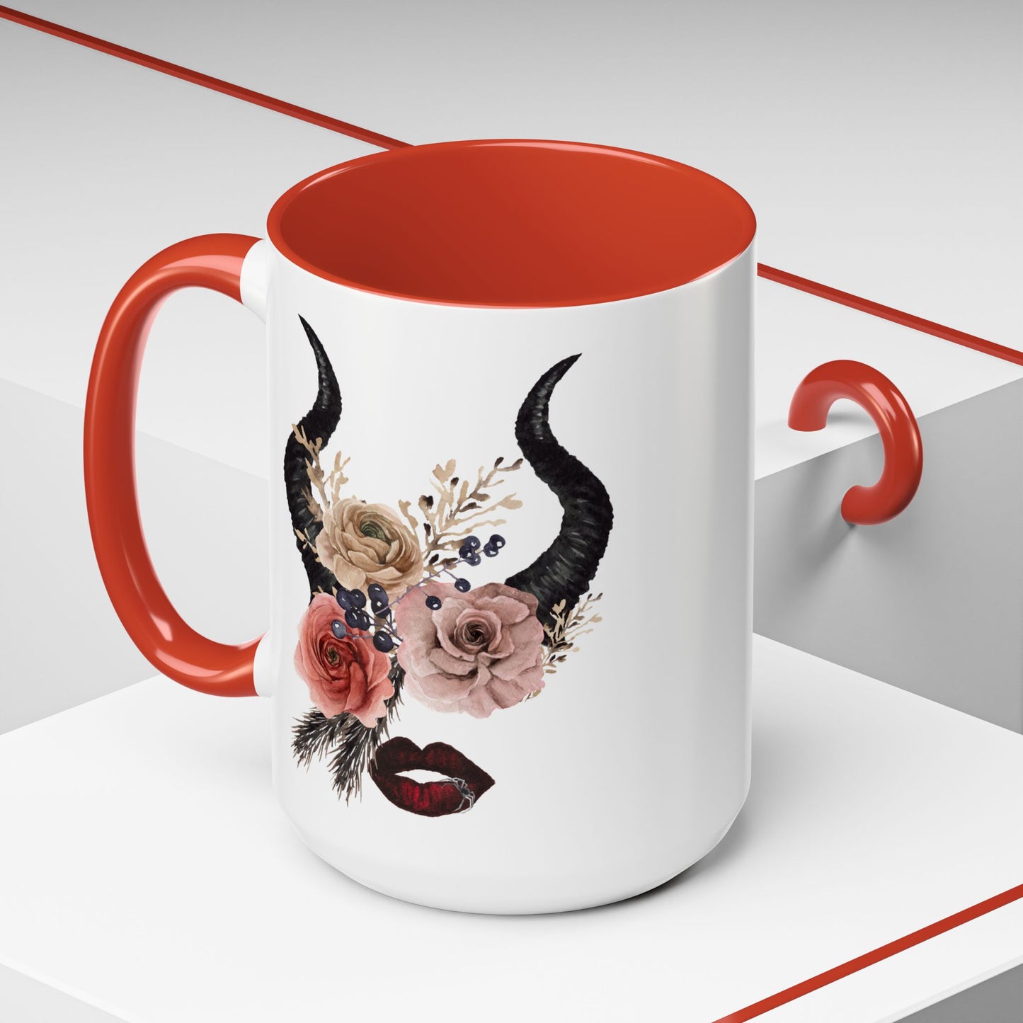 Floral Dark Witch Mug