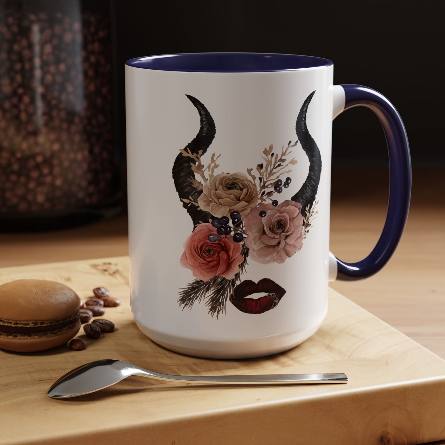 Floral Dark Witch Mug