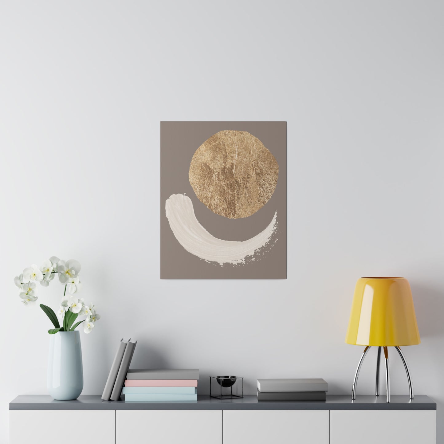 Neutral Abstract Canvas