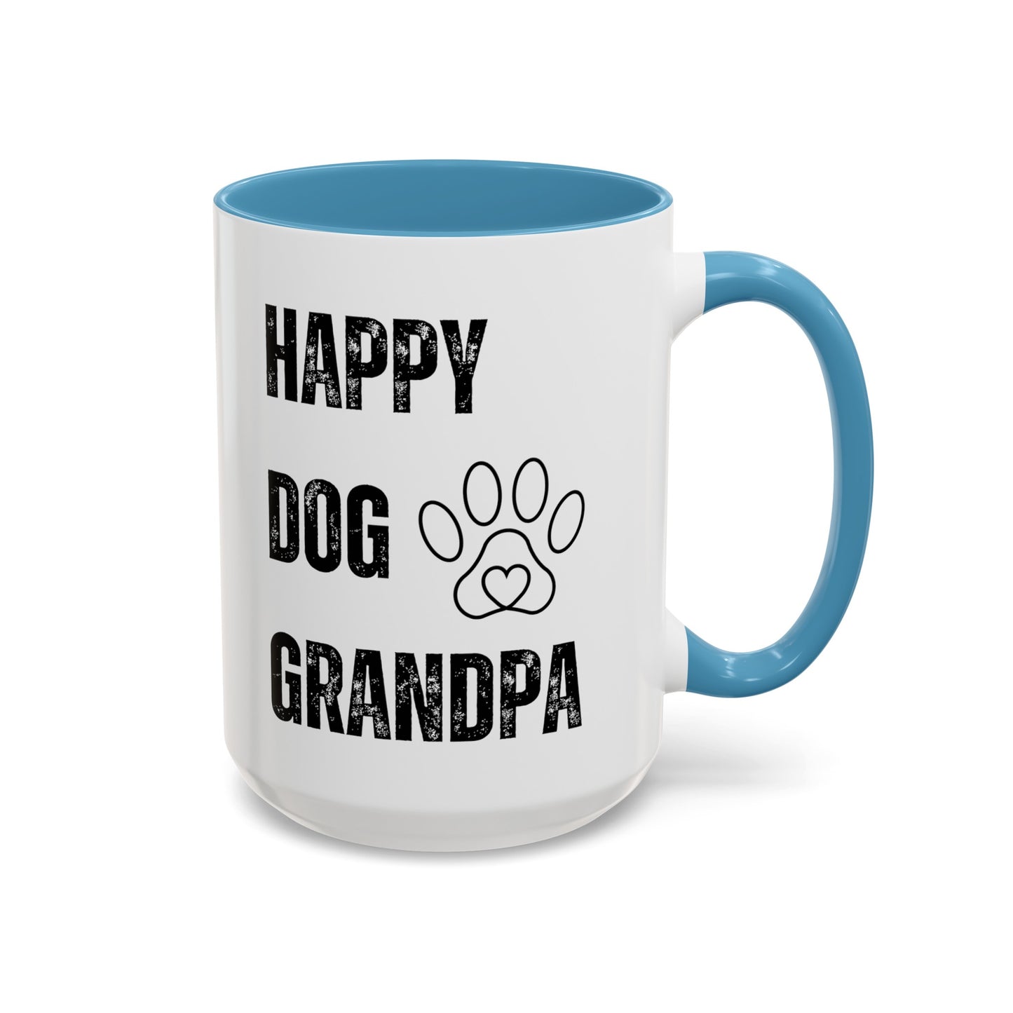 Happy Dog Grandpa Mug