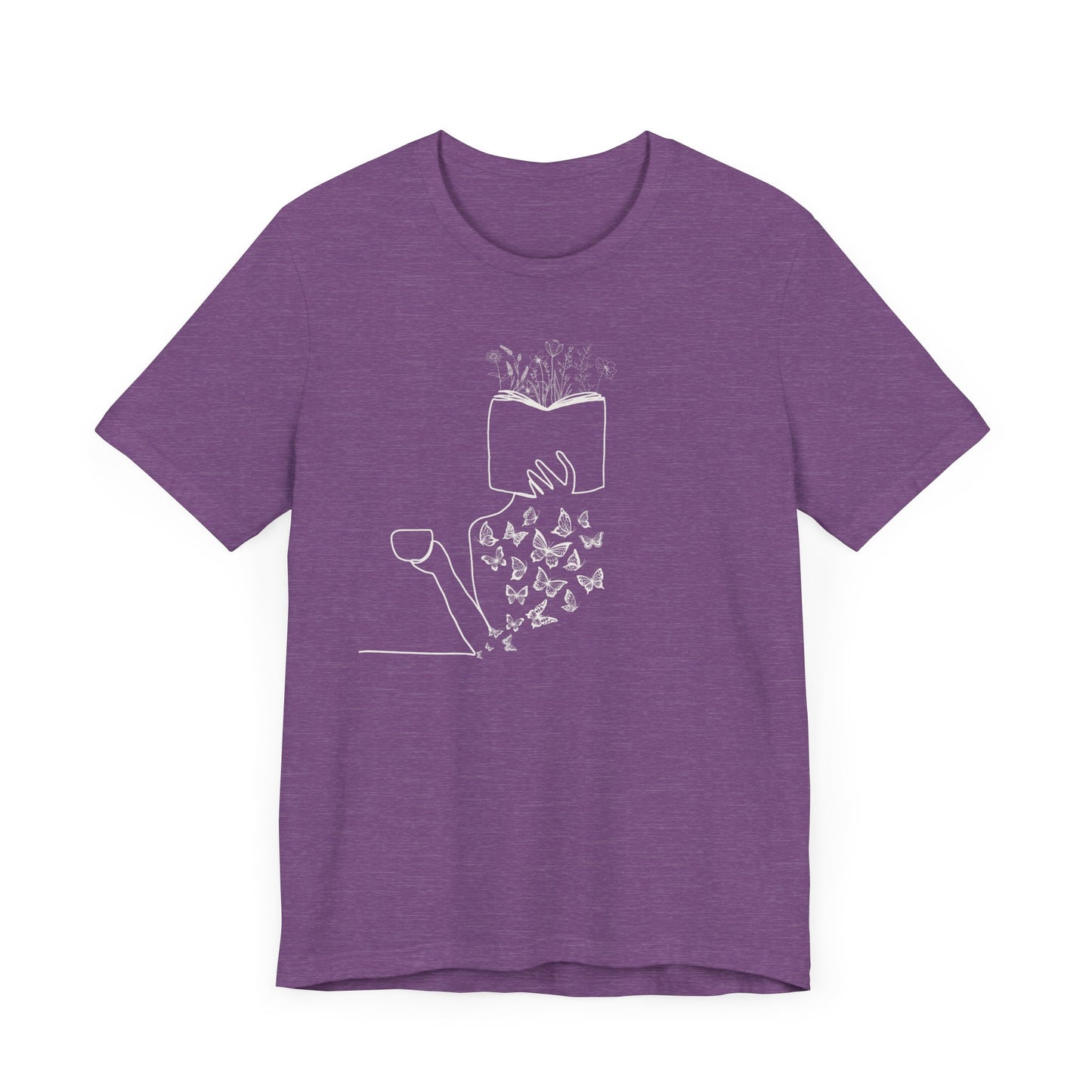 Butterfly Coffee Book T-Shirt