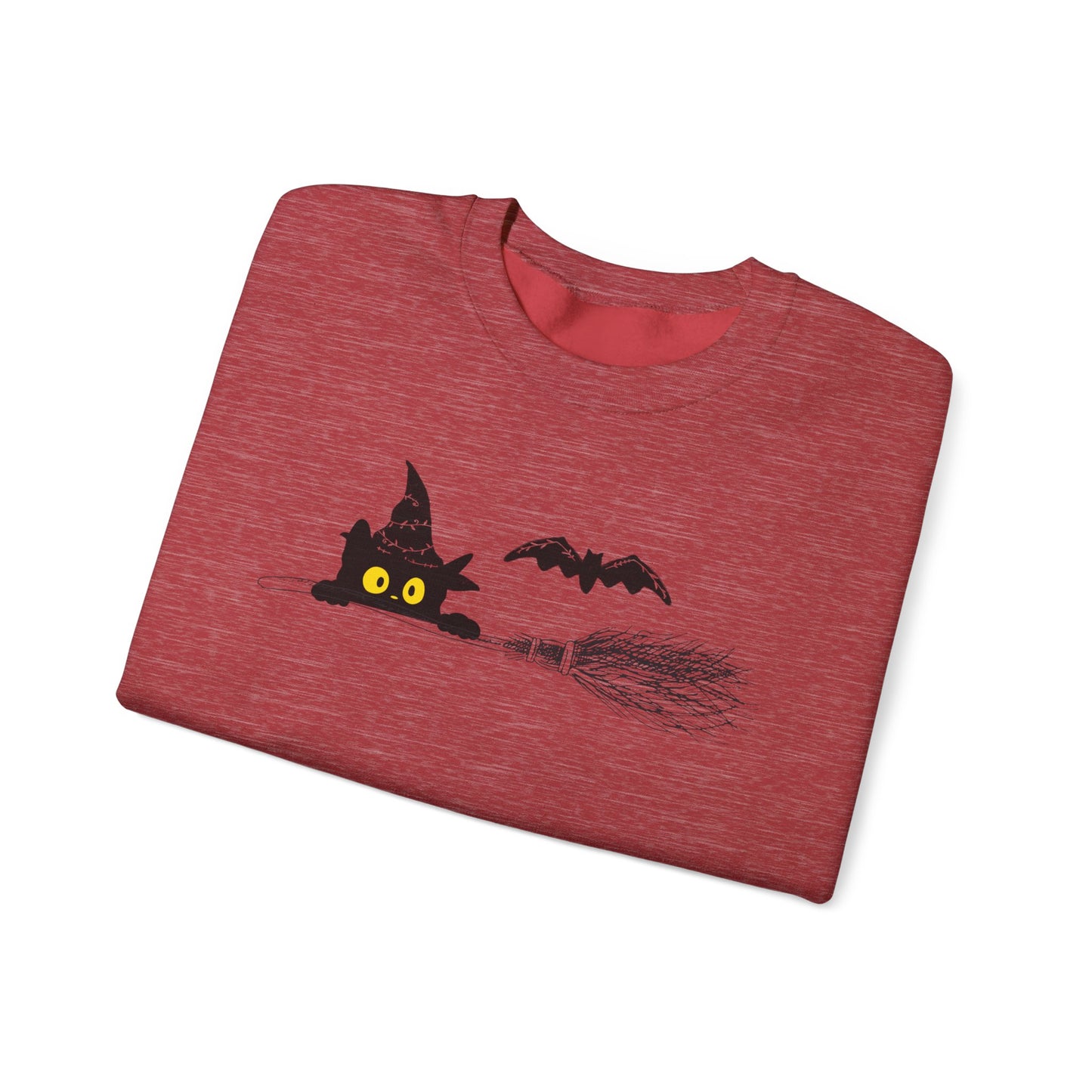 Cute Black Cat Crewneck Sweatshirt