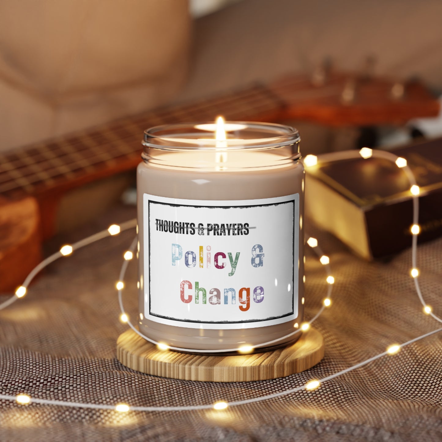 Thoughts and Prayers Scented Soy Candle