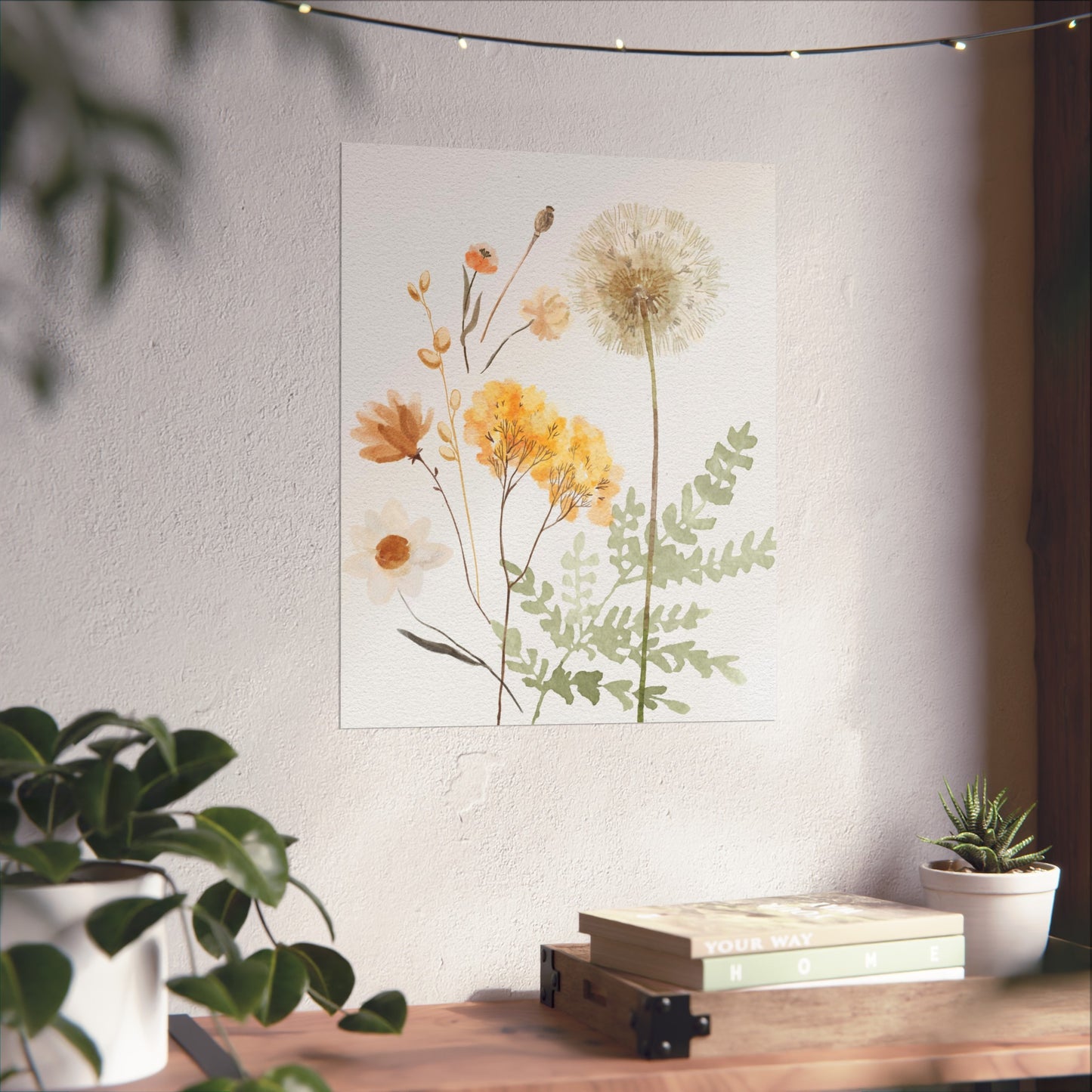 Dandelion Art Print (frame not included)