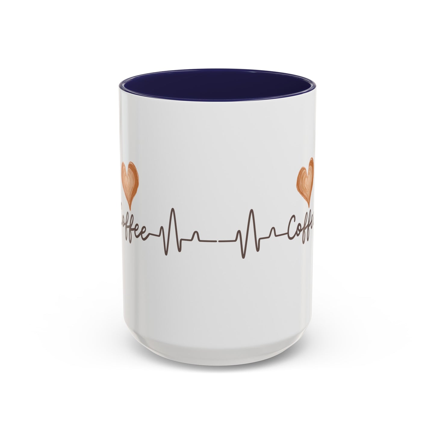 Coffee Heartbeat Mug, 11oz