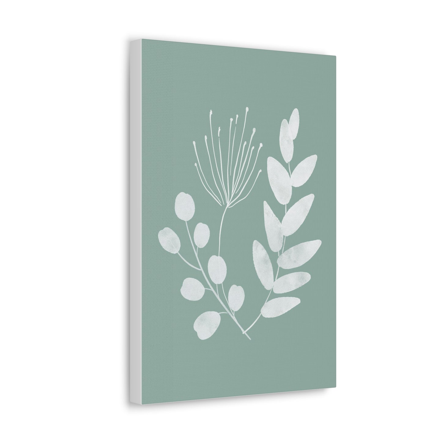 Sage Green Plant Canvas