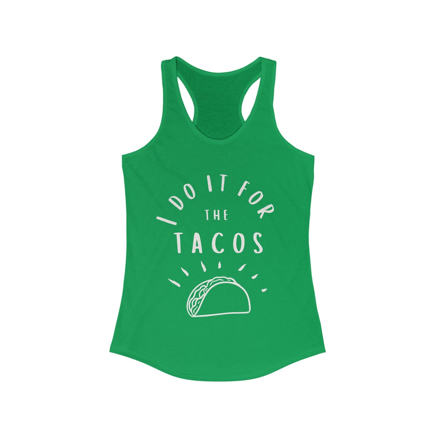 Funny Workout Racerback Tank