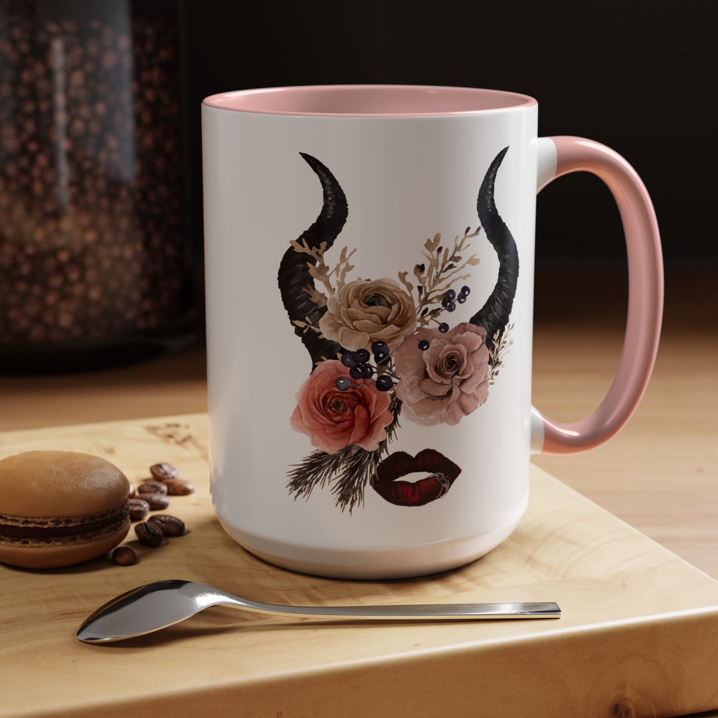 Floral Dark Witch Mug