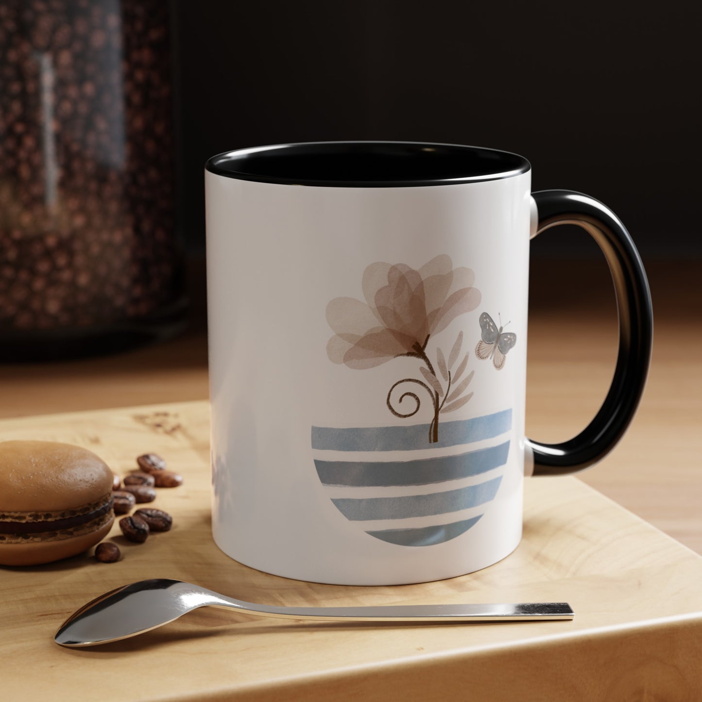 Watercolor Flower Coffee Mug