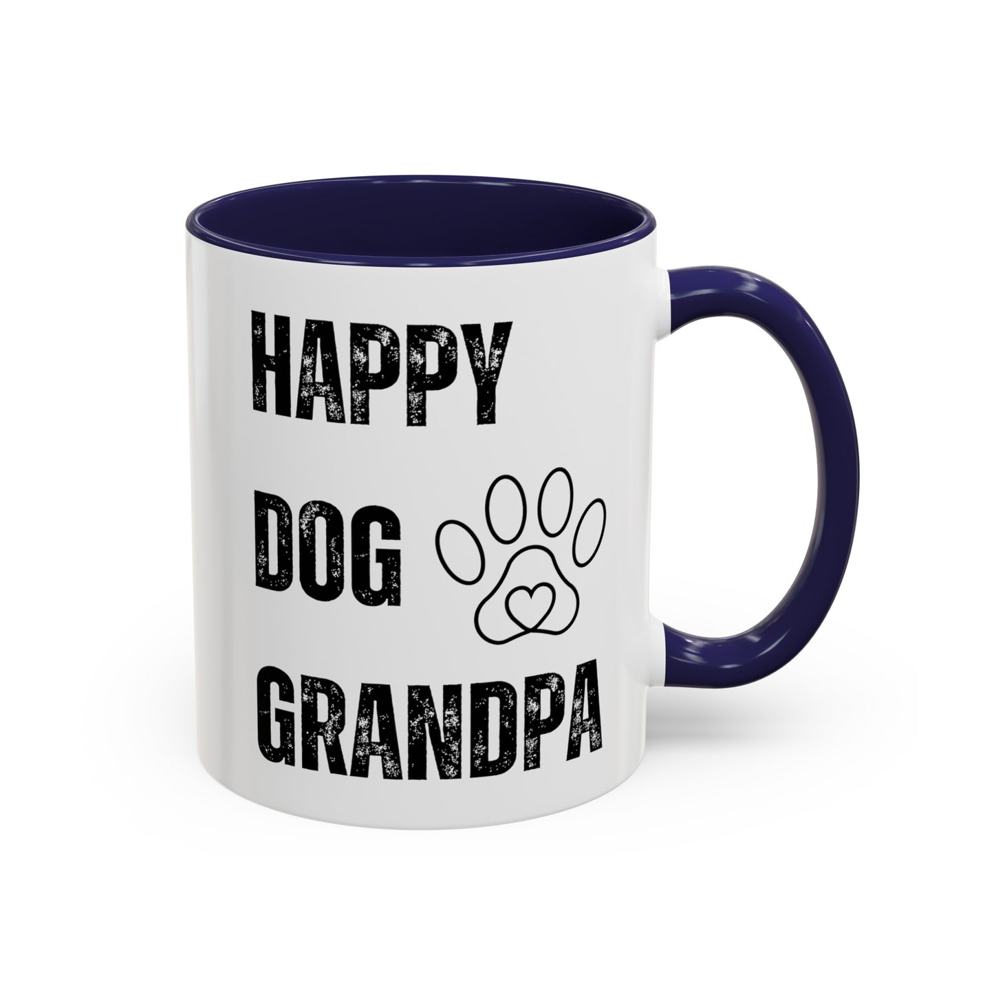 Happy Dog Grandpa Mug