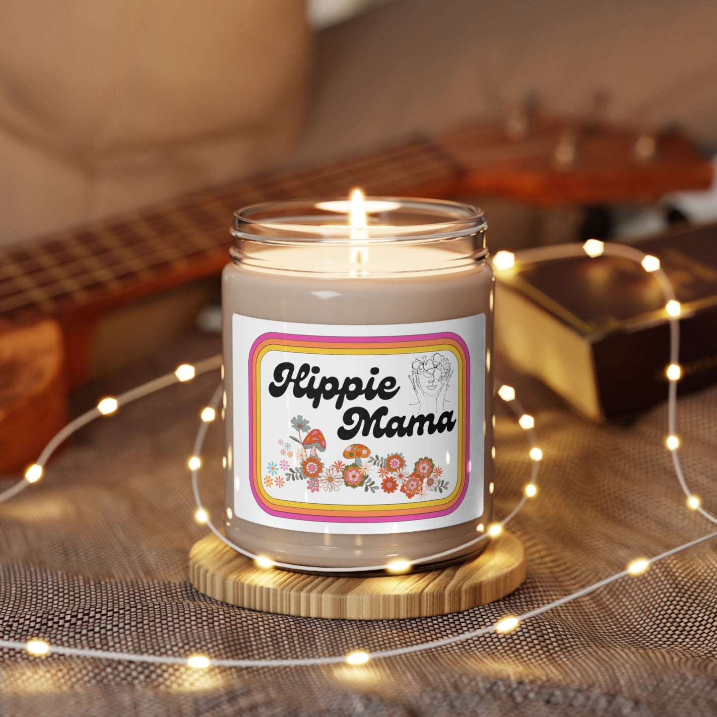 Hippie Mama Scented Soy Candle