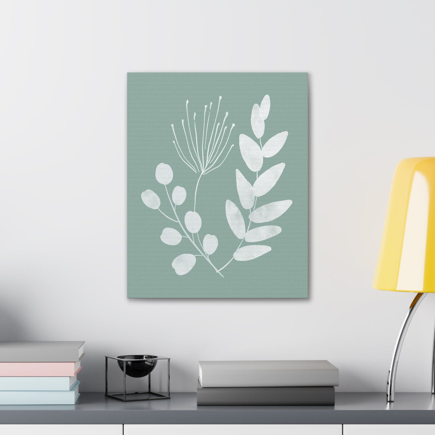 Sage Green Plant Canvas