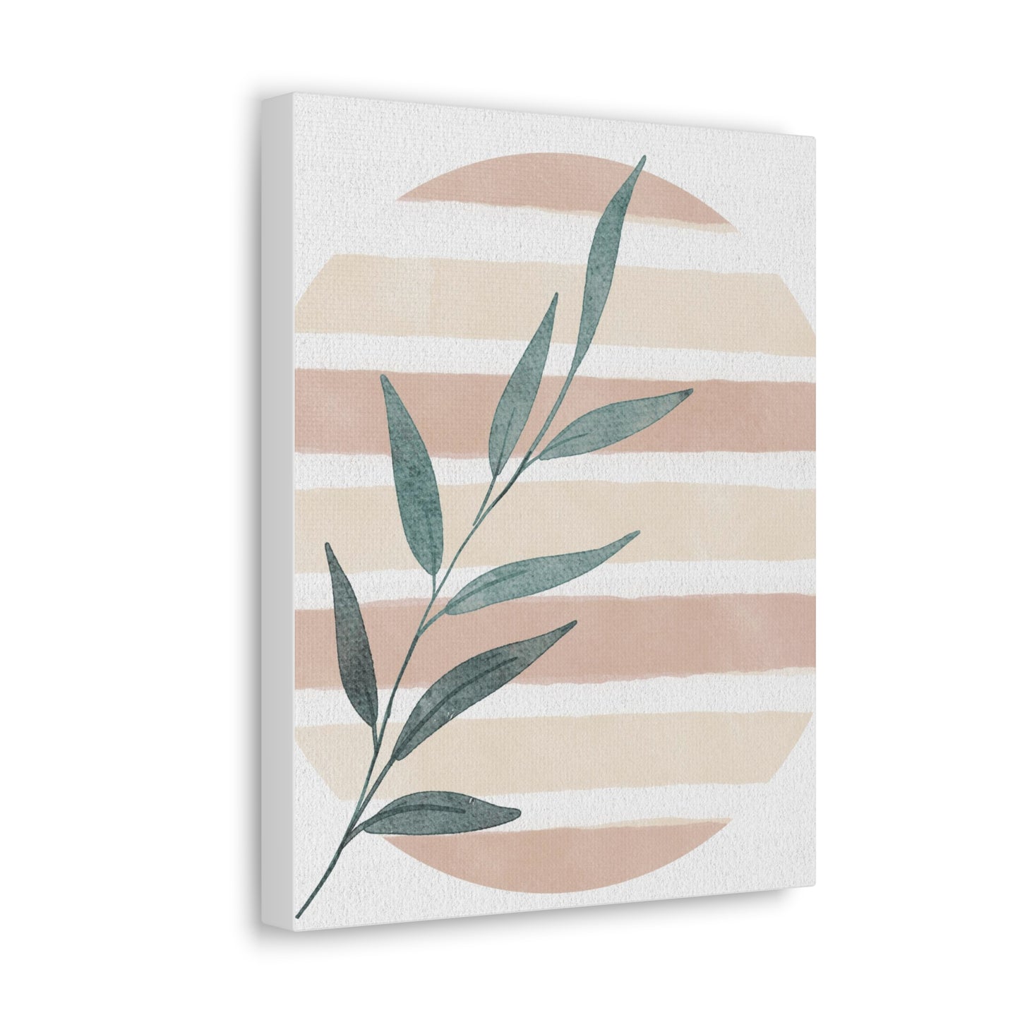 Abstract Plant Canvas