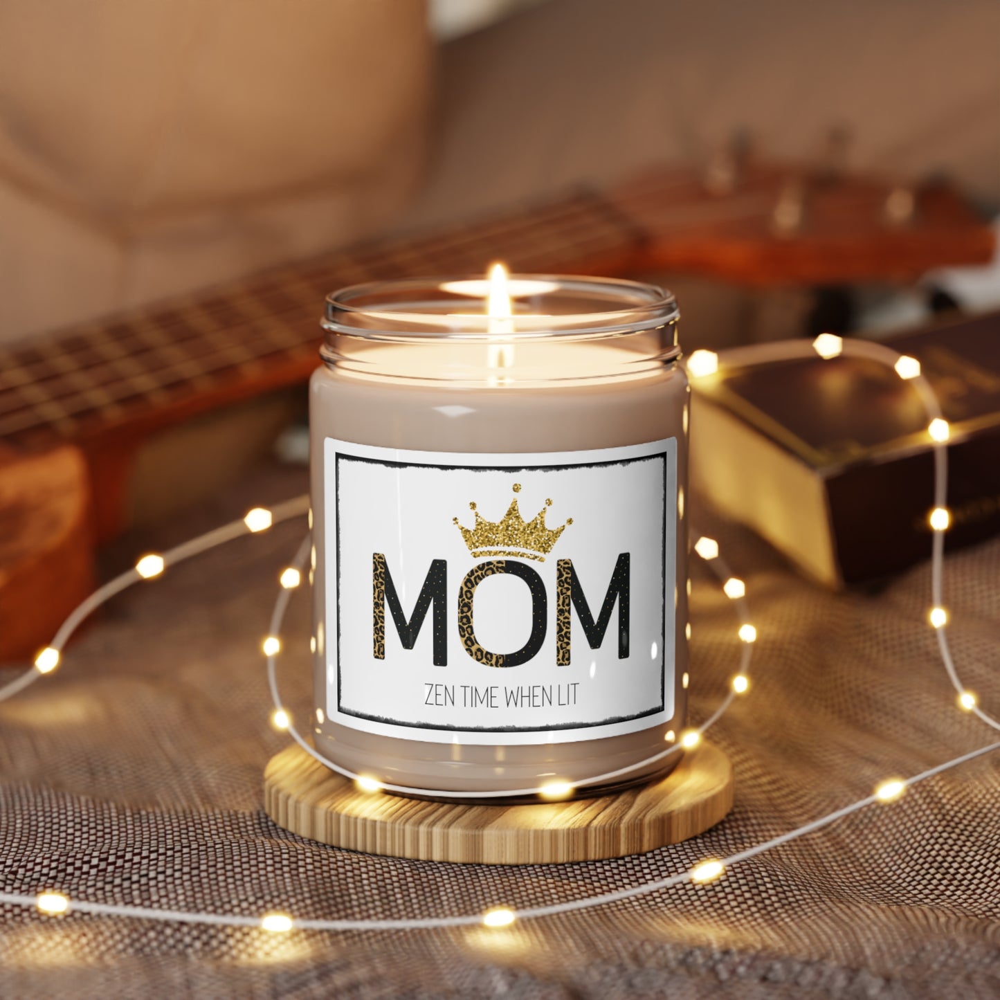 Mom Zen Time Scented Soy Candle