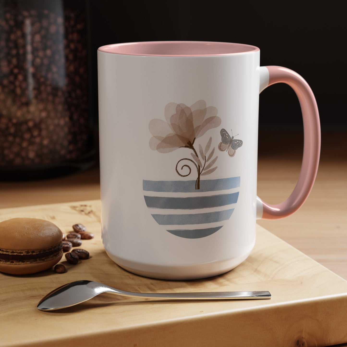 Watercolor Flower Coffee Mug