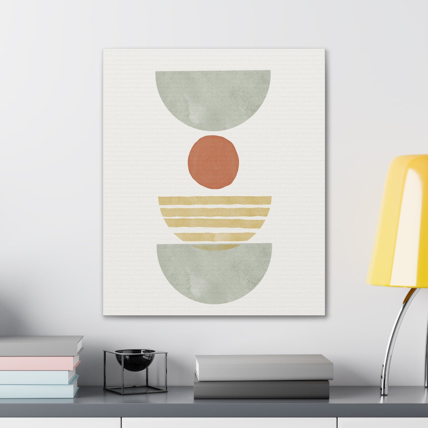 Abstract Shapes Canvas