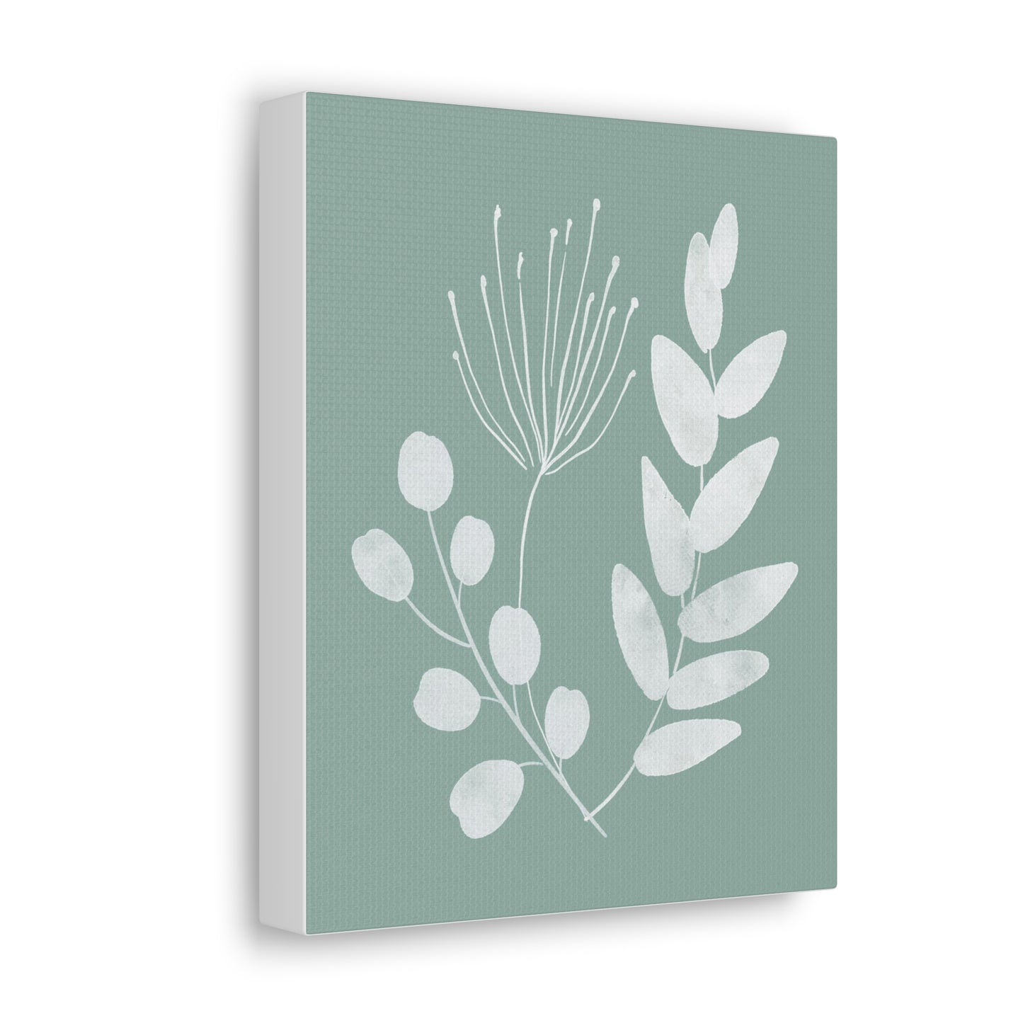 Sage Green Plant Canvas