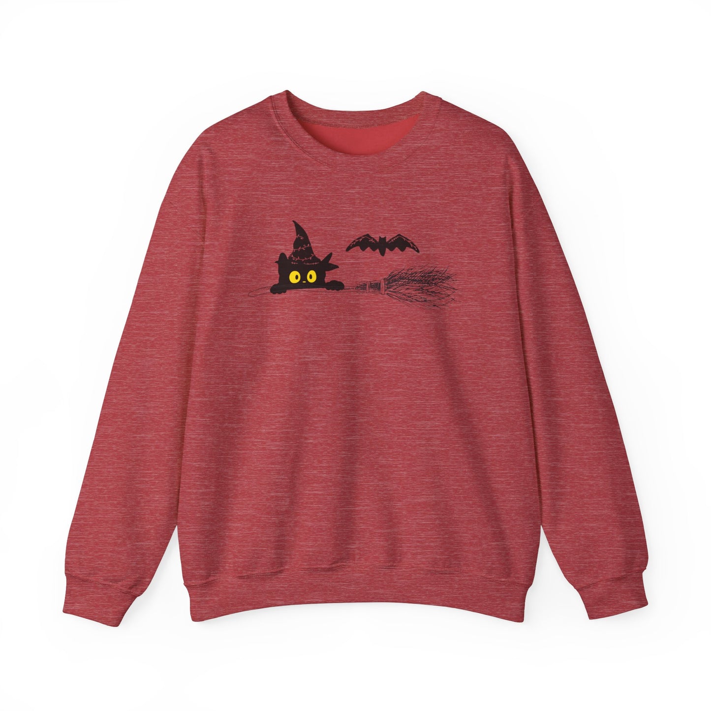 Cute Black Cat Crewneck Sweatshirt