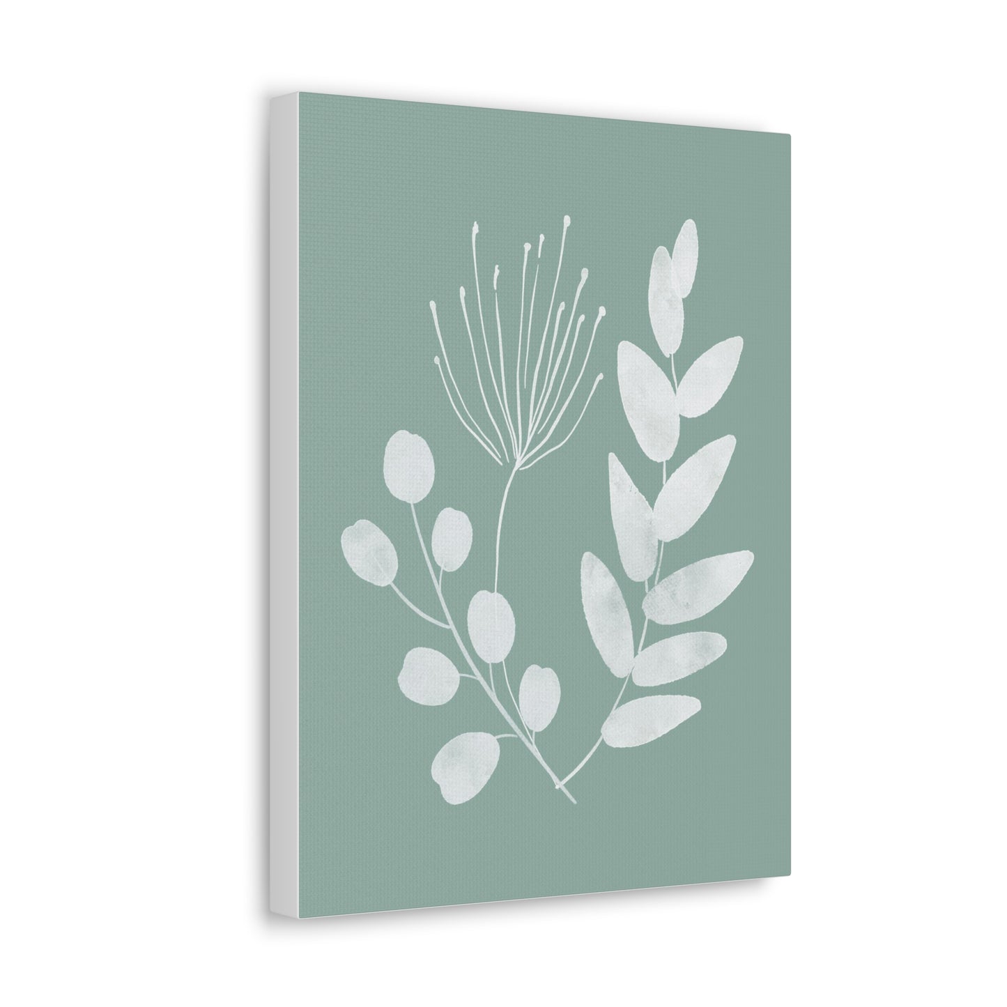 Sage Green Plant Canvas