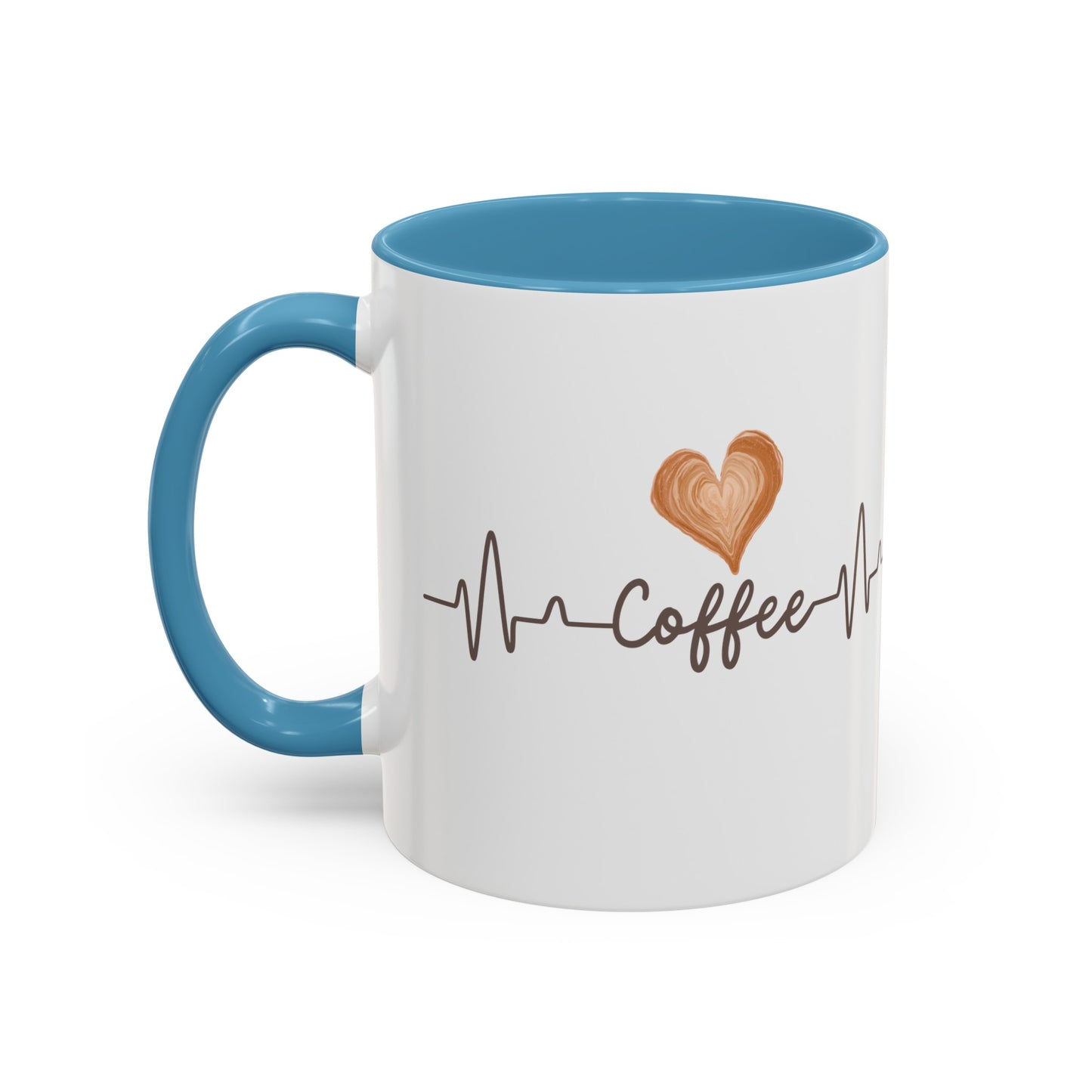 Coffee Heartbeat Mug, 11oz