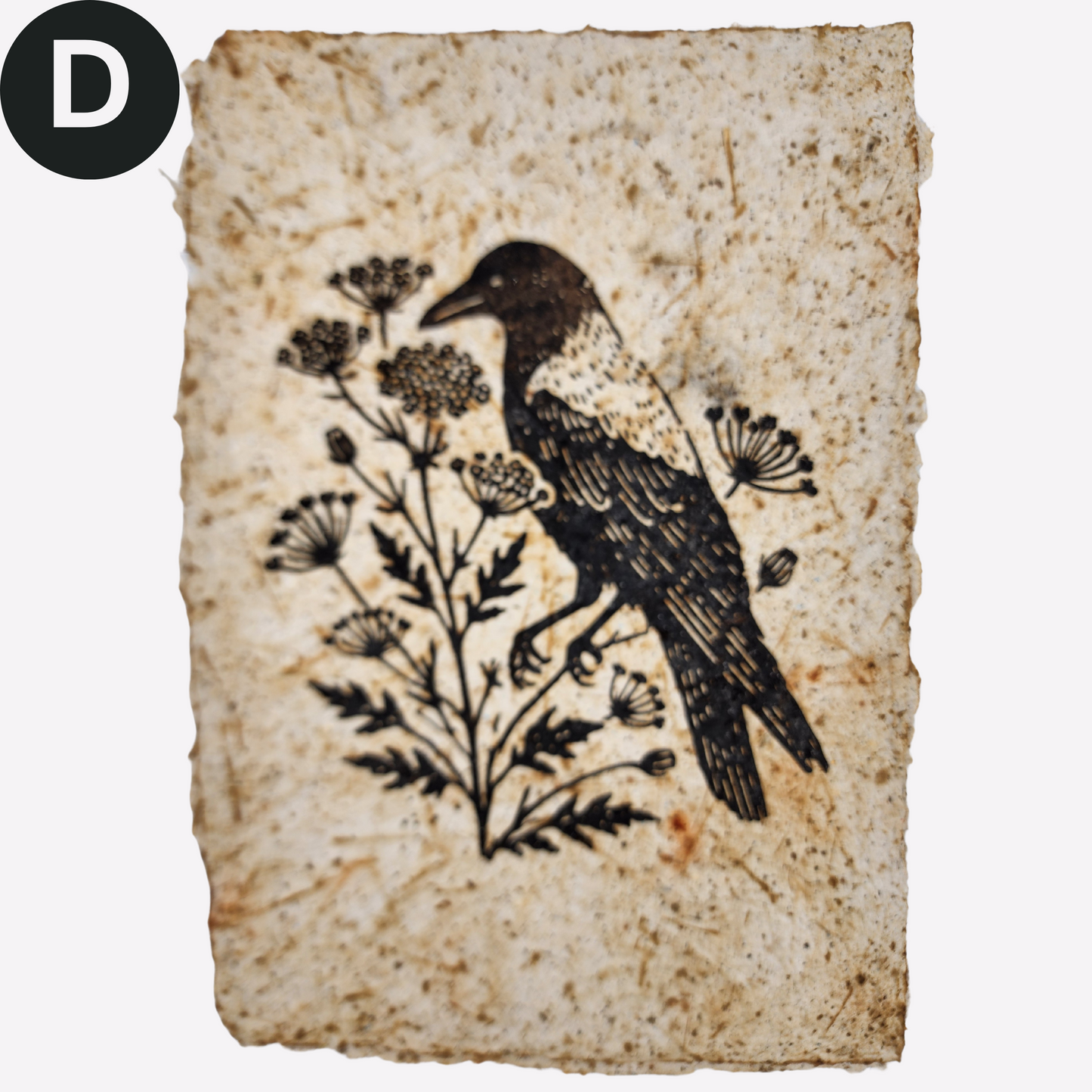 Handmade Paper Bird Wall Art