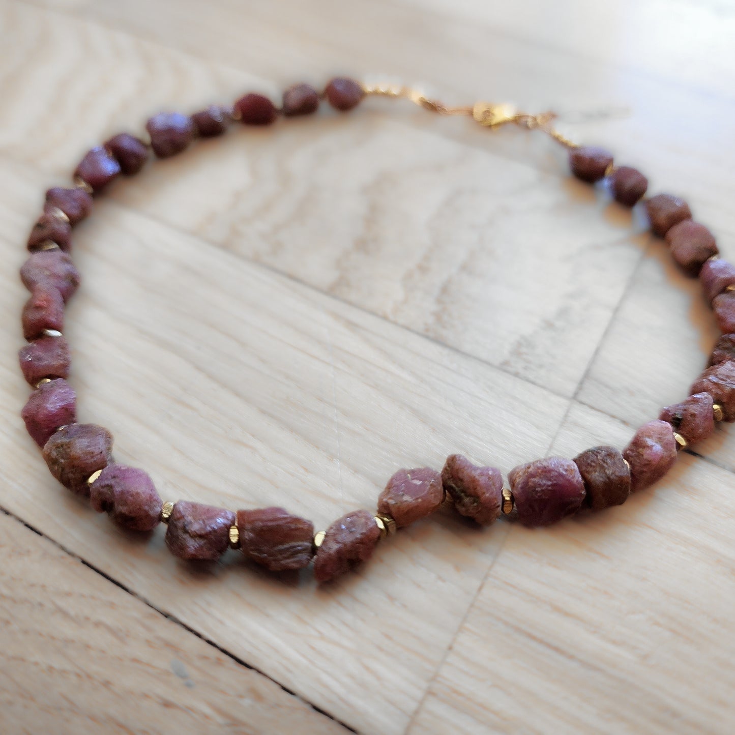 Raw Ruby Choker