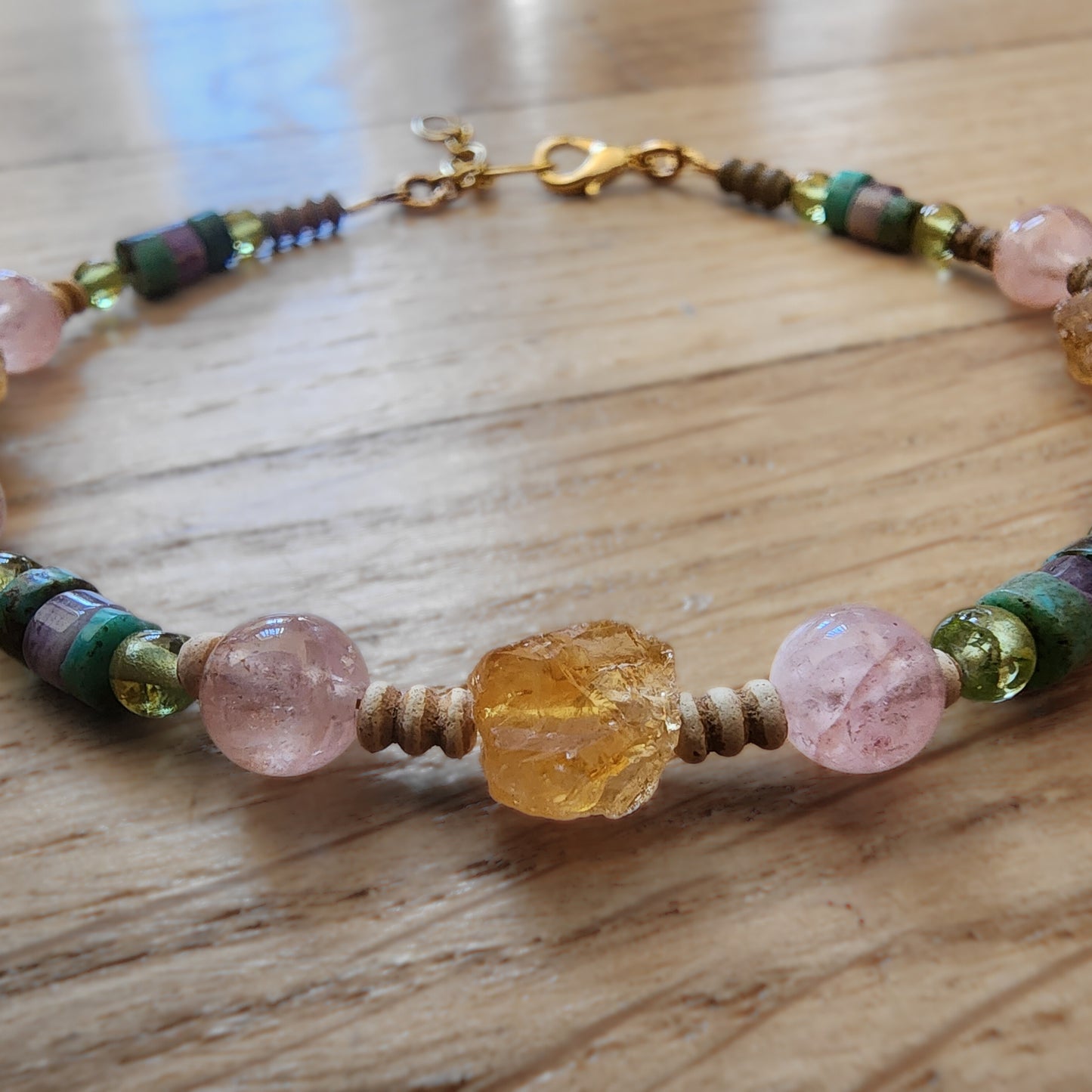 Cactus Flower Bracelet (7.5"-8.5")