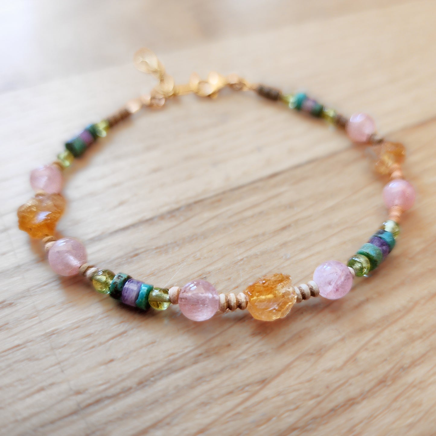 Cactus Flower Bracelet (7.5"-8.5")