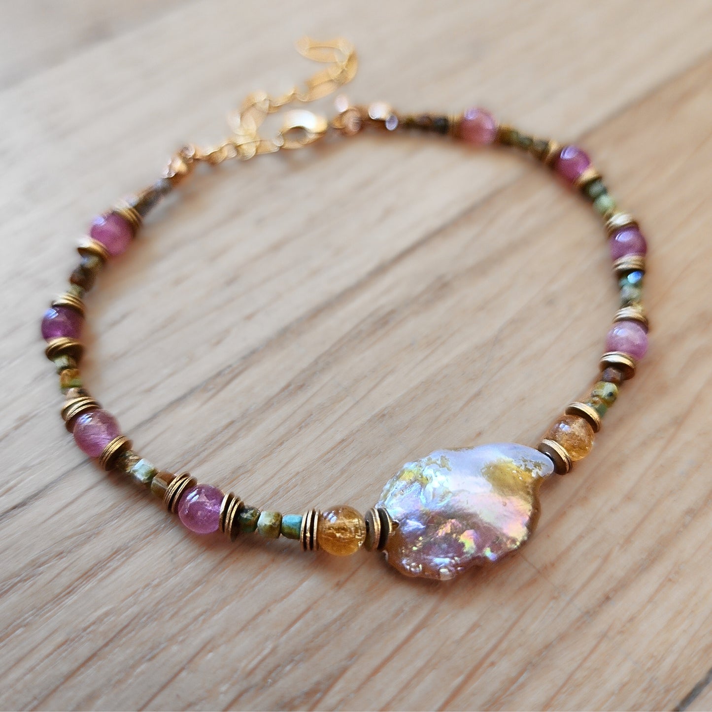 Milk Thistle Bracelet (7"-9")