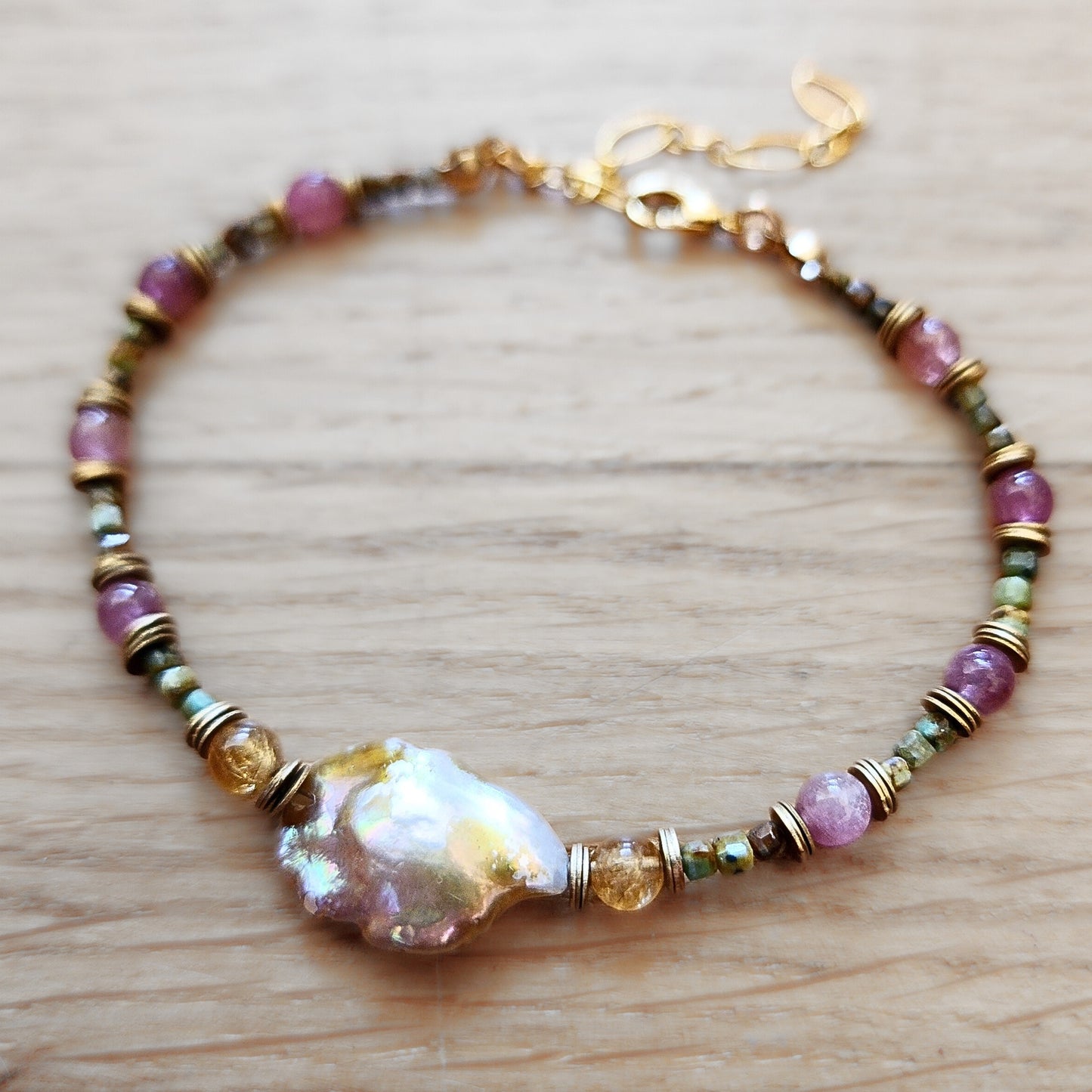 Milk Thistle Bracelet (7"-9")