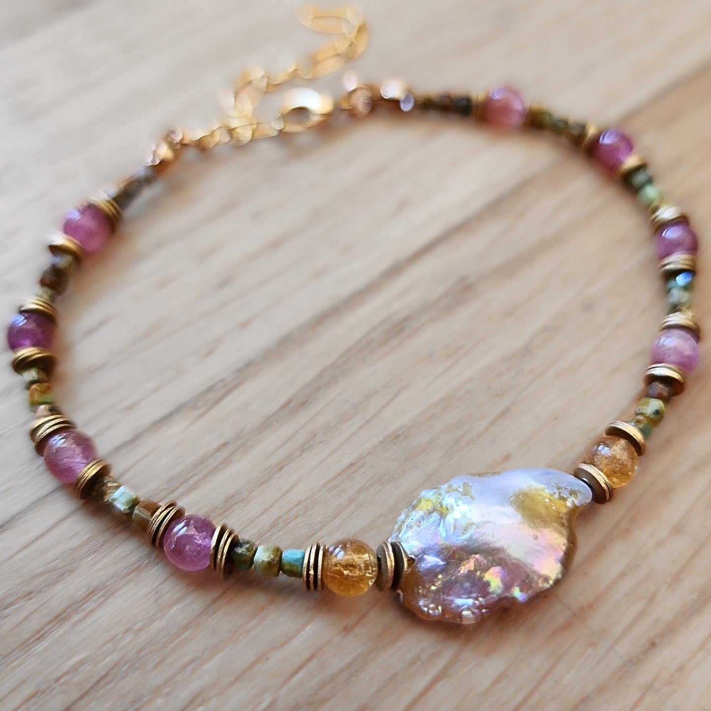 Milk Thistle Bracelet (7"-9")