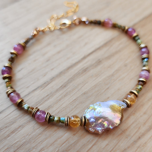 Milk Thistle Bracelet (7"-9")