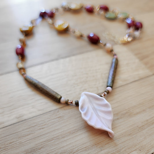 Poppy Field Necklace (30"-32")