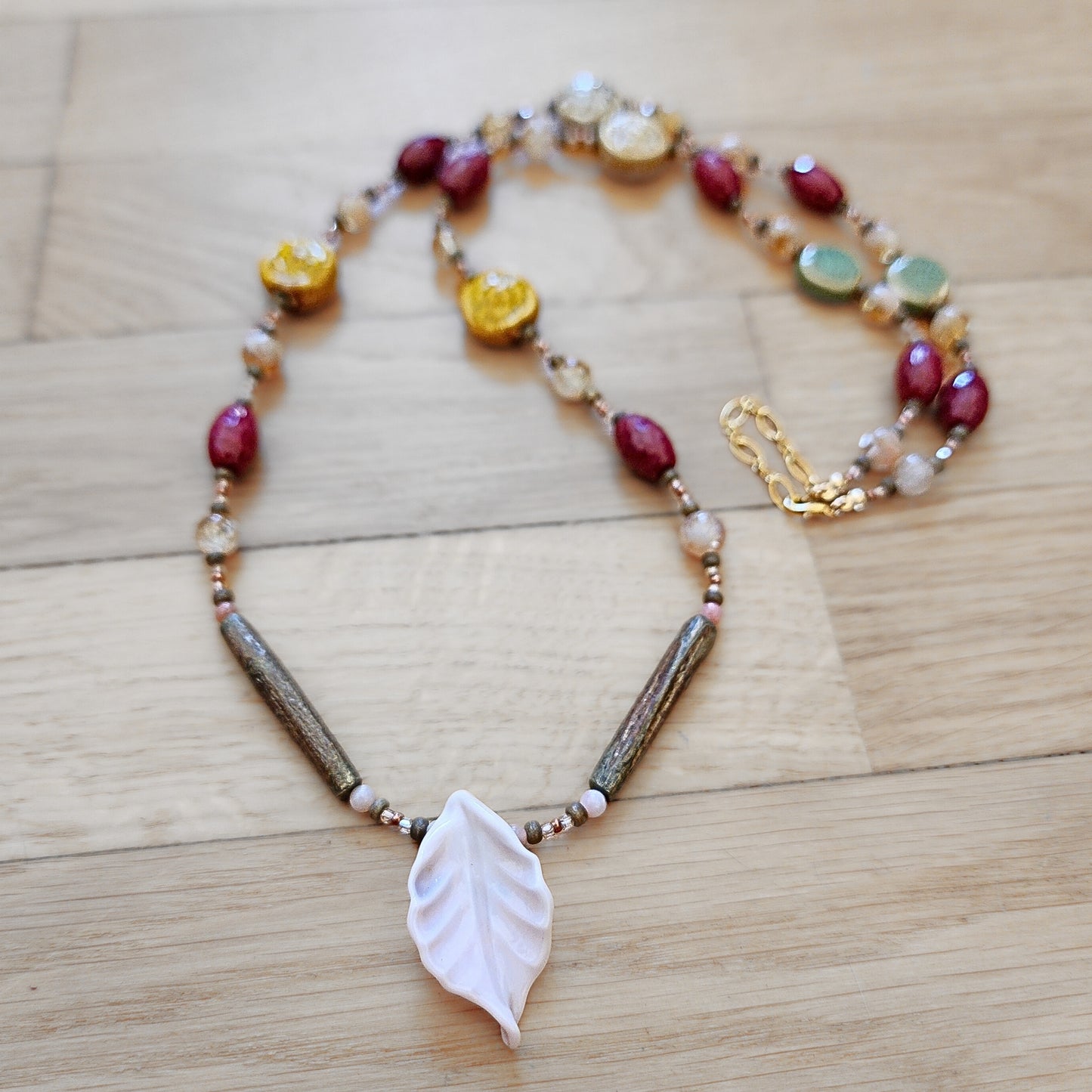 Poppy Field Necklace (30"-32")