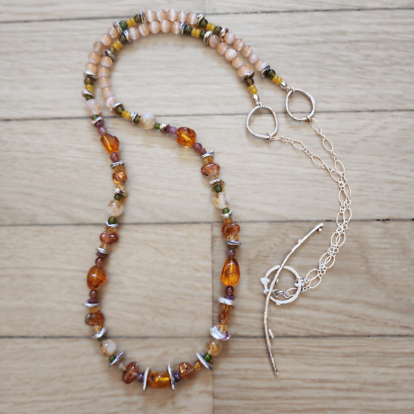 Vintage Sunflower Necklace