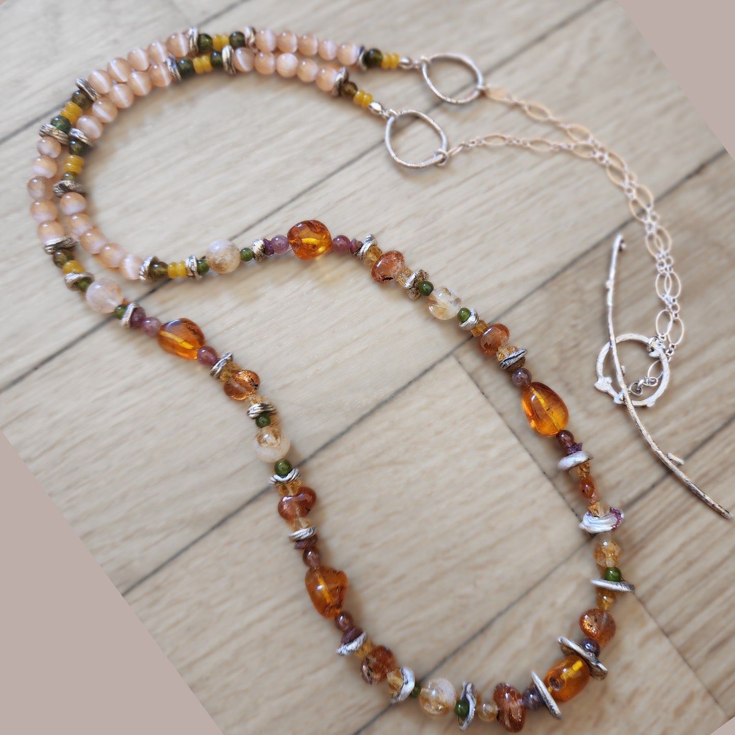 Vintage Sunflower Necklace