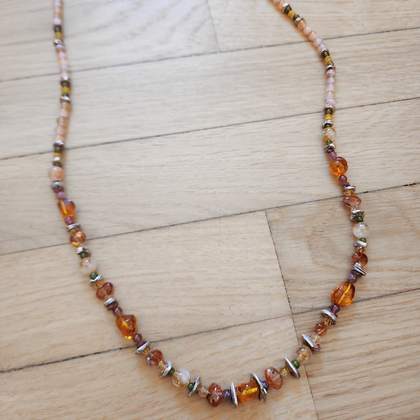 Vintage Sunflower Necklace