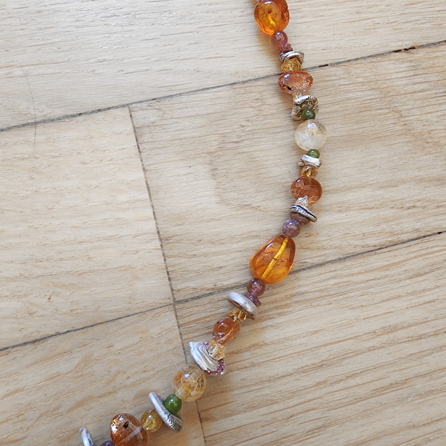 Vintage Sunflower Necklace