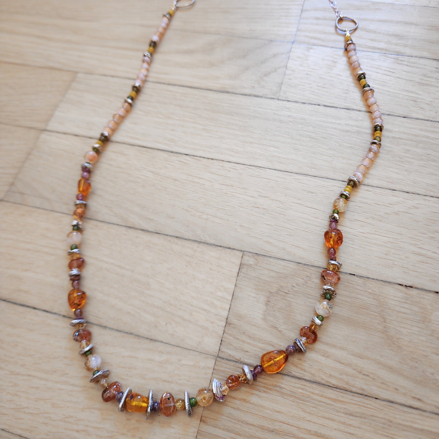 Vintage Sunflower Necklace