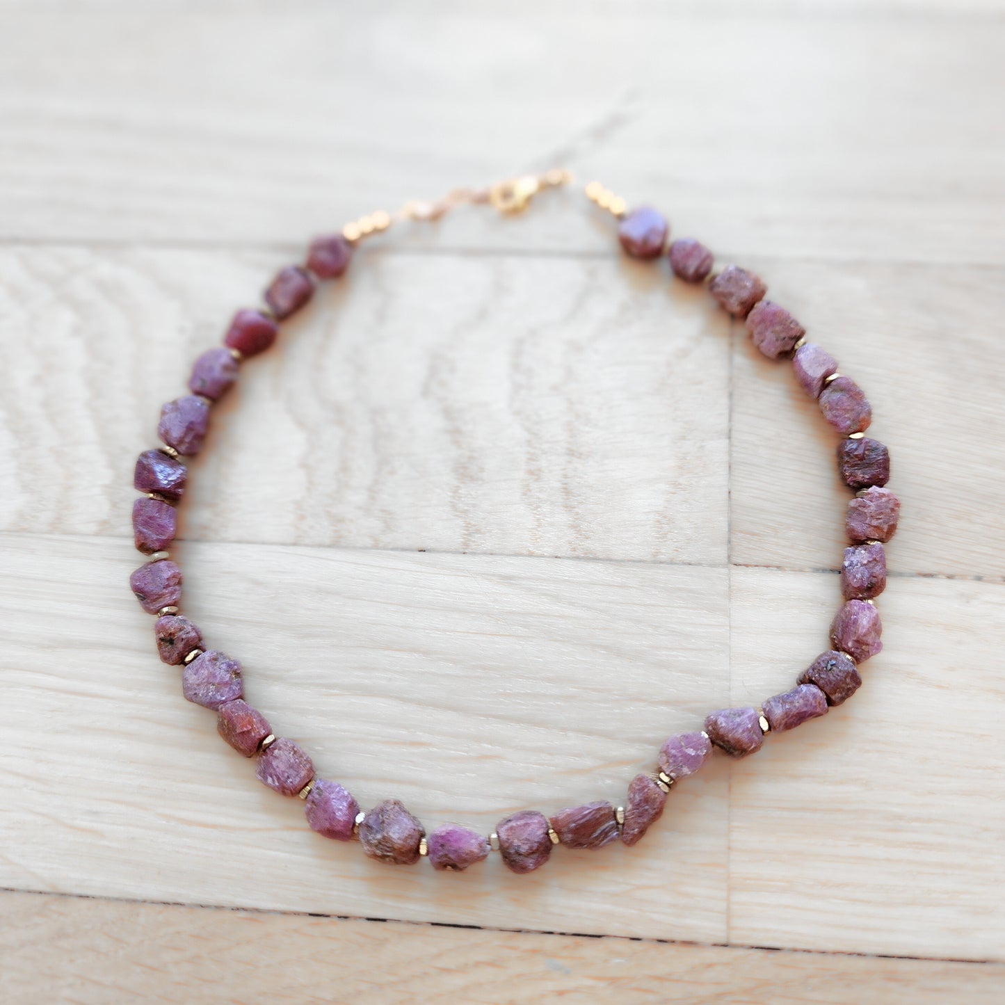 Raw Ruby Choker