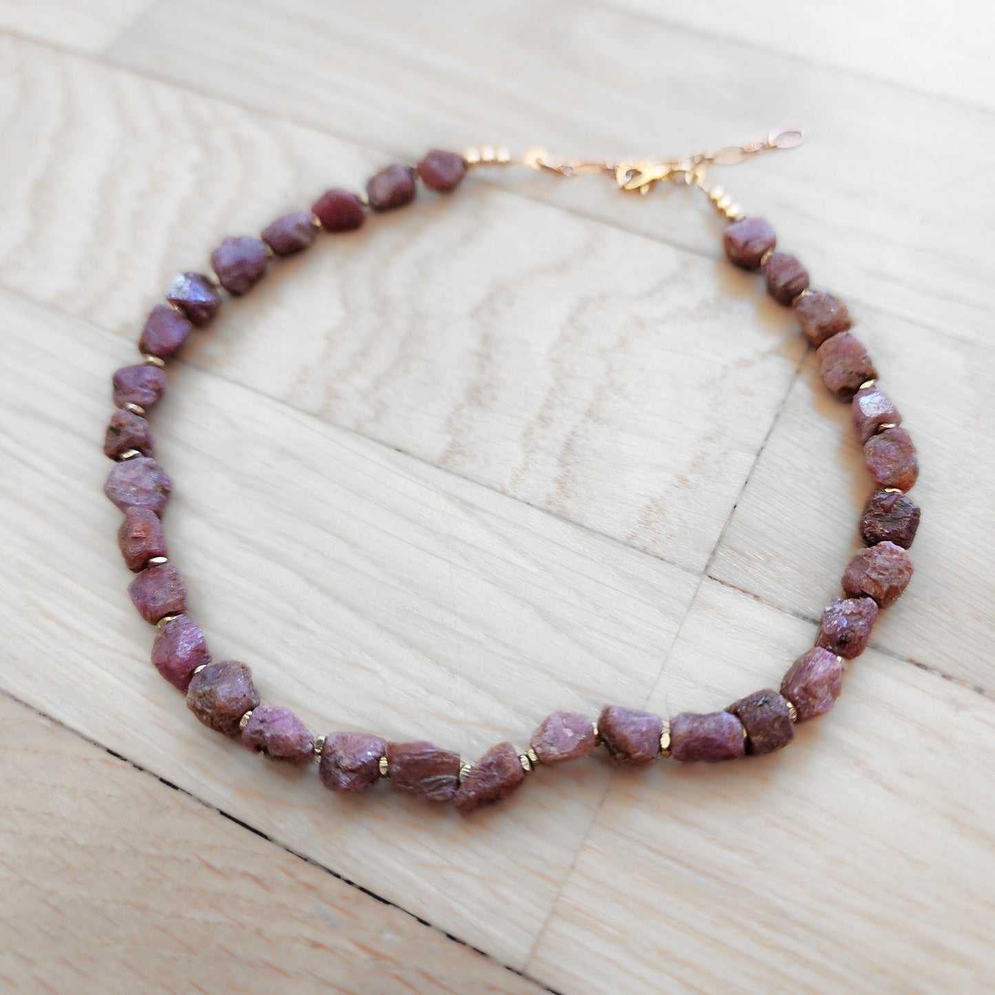 Raw Ruby Choker