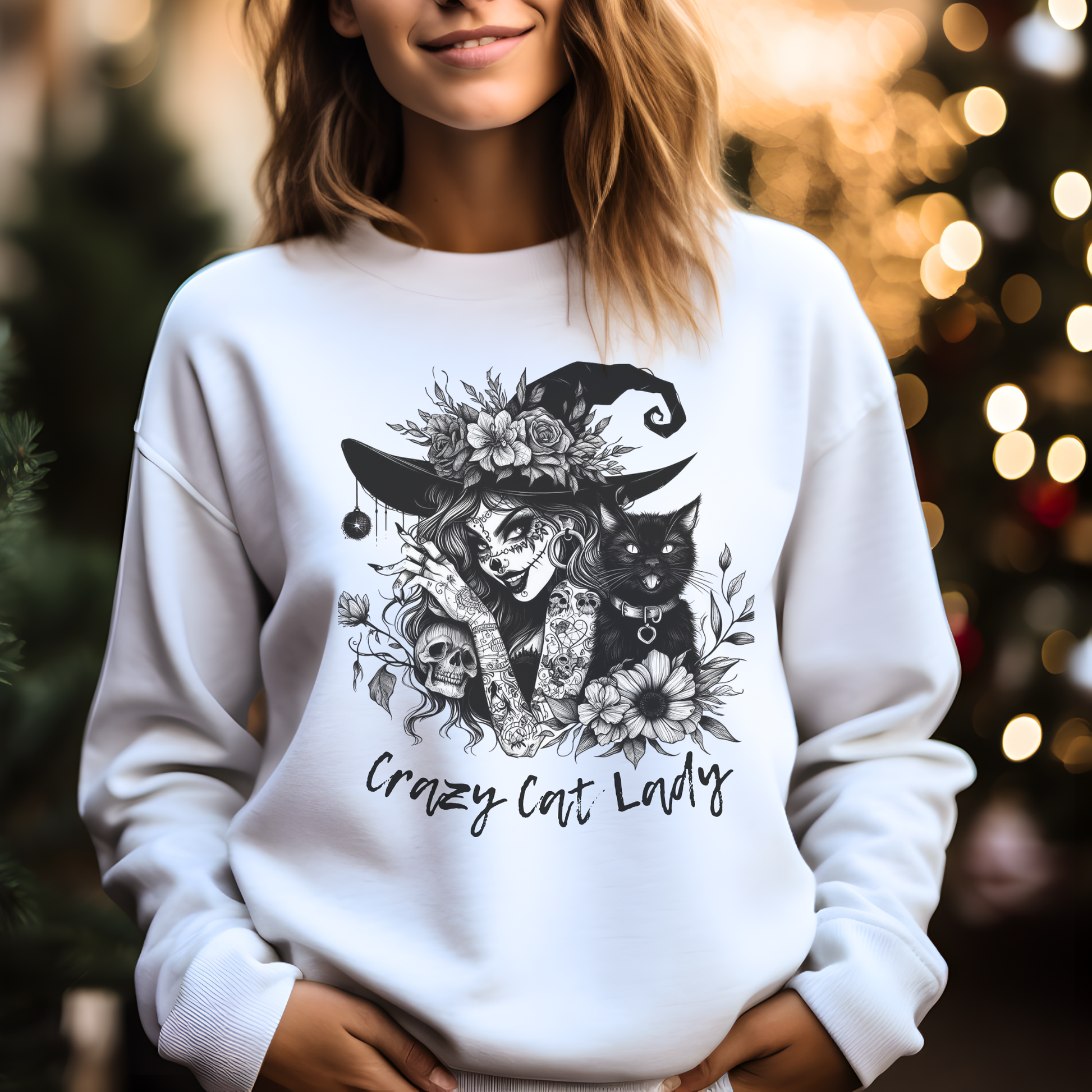 funny halloween sweatshirt for women