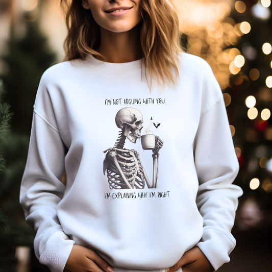 Funny Skeleton Sweatshirt