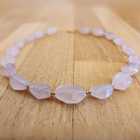 Rose Water Necklace (17in-19in)