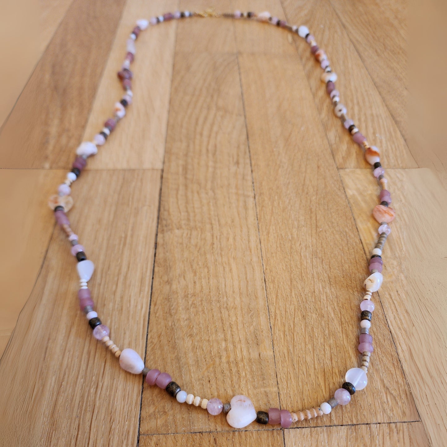 Wild Rosehips Necklace (36in-38in)