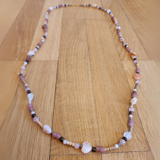 Wild Rosehips Necklace (36in-38in)