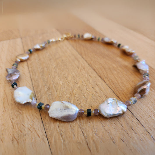 Dewy Petals Necklace (14in-16in)