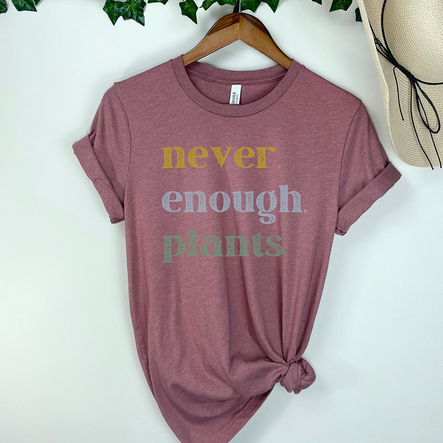 Never Enough Plants Short Sleeve Tee