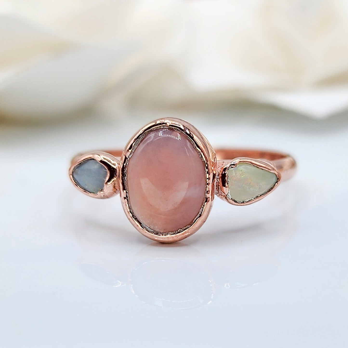 Pink Opal Ring