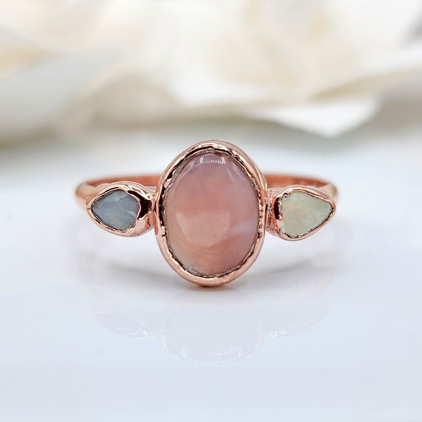 Pink Opal Ring